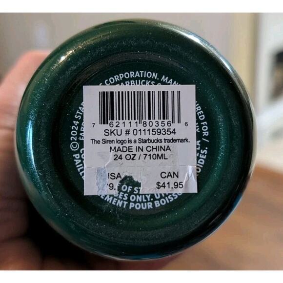Starbucks 2024 24 oz Venti Cup Wicked Colors Sip or Straw Tumbler Brand New99 - Picture 6 of 7